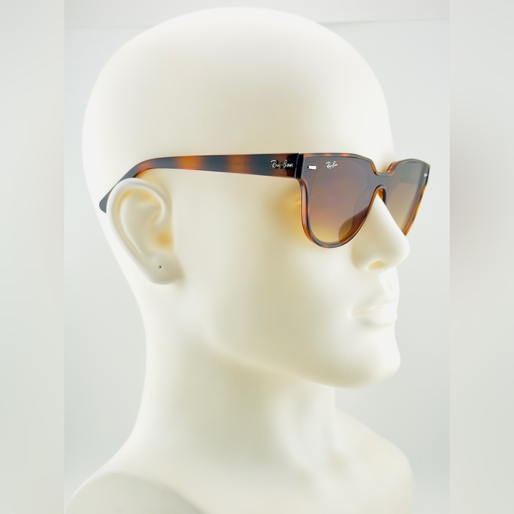 Ray Ban Blaze Meteor Sunglasses RB4368NF Tortoise Frame Brown Gradient lenses - Picture 4 of 12